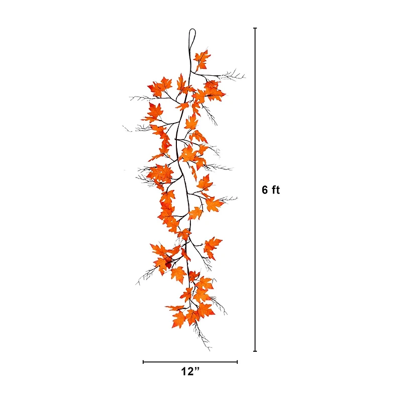 Nearly Natural Halloween Indoor Garland