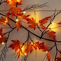 Nearly Natural Halloween Indoor Garland
