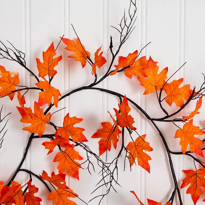 Nearly Natural Halloween Indoor Garland