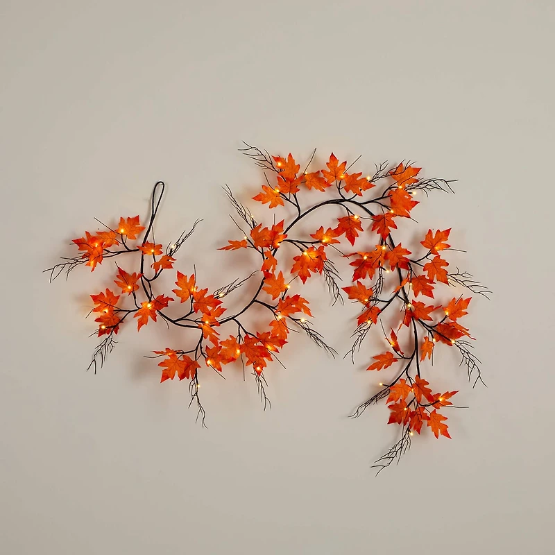 Nearly Natural Halloween Indoor Garland