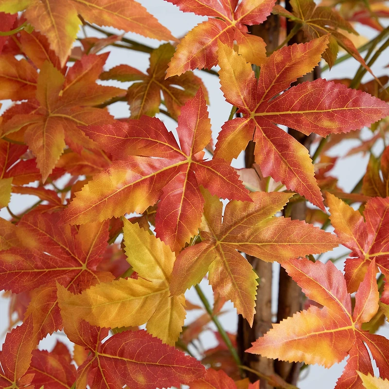 Nearly Natural 8ft Deluxe Maple Indoor Artificial Tree