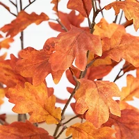 Nearly Natural 3ft Autumn Oak Indoor Artificial Tree