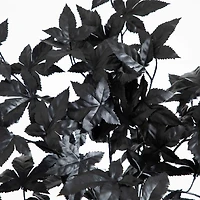 Nearly Natural 6ft Halloween Black Maple Indoor Artificial Tree