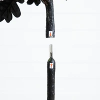 Nearly Natural 5ft Black Oak Halloween Indoor Artificial Tree