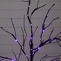 Nearly Natural 3ft Pre-Lit Halloween Twig Lighted Indoor Artificial Tree