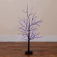 Nearly Natural 3ft Pre-Lit Halloween Twig Lighted Indoor Artificial Tree