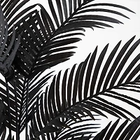 Nearly Natural 6ft Black Paradise Palm Indoor Artificial Tree