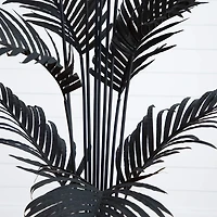 Nearly Natural 6ft Black Paradise Palm Indoor Artificial Tree