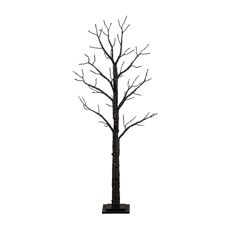 Nearly Natural 5ft Pre-Lit Halloween Twig Lighted Indoor Artificial Tree