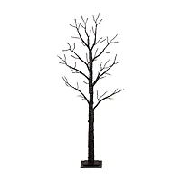 Nearly Natural 5ft Pre-Lit Halloween Twig Lighted Indoor Artificial Tree