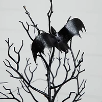 Nearly Natural 2ft Halloween Black Spooky Twig Lighted Indoor Artificial Tree