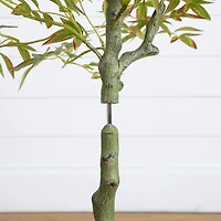 Nearly Natural 4ft Autumn Nandina Indoor Artificial Tree