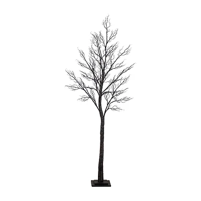 Nearly Natural Pre-Lit Halloween Minimalist Twig Lighted Indoor Artificial Tree