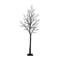 Nearly Natural Pre-Lit Halloween Minimalist Twig Lighted Indoor Artificial Tree