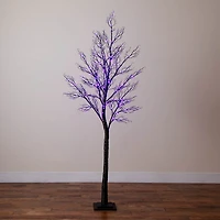 Nearly Natural Pre-Lit Halloween Minimalist Twig Lighted Indoor Artificial Tree