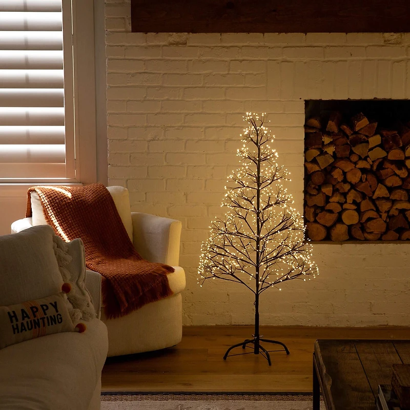 Nearly Natural Lighted Indoor Artificial Tree