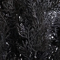 Nearly Natural 6ft Uv Black Cedar In/Out Indoor Outdoor Artificial Tree