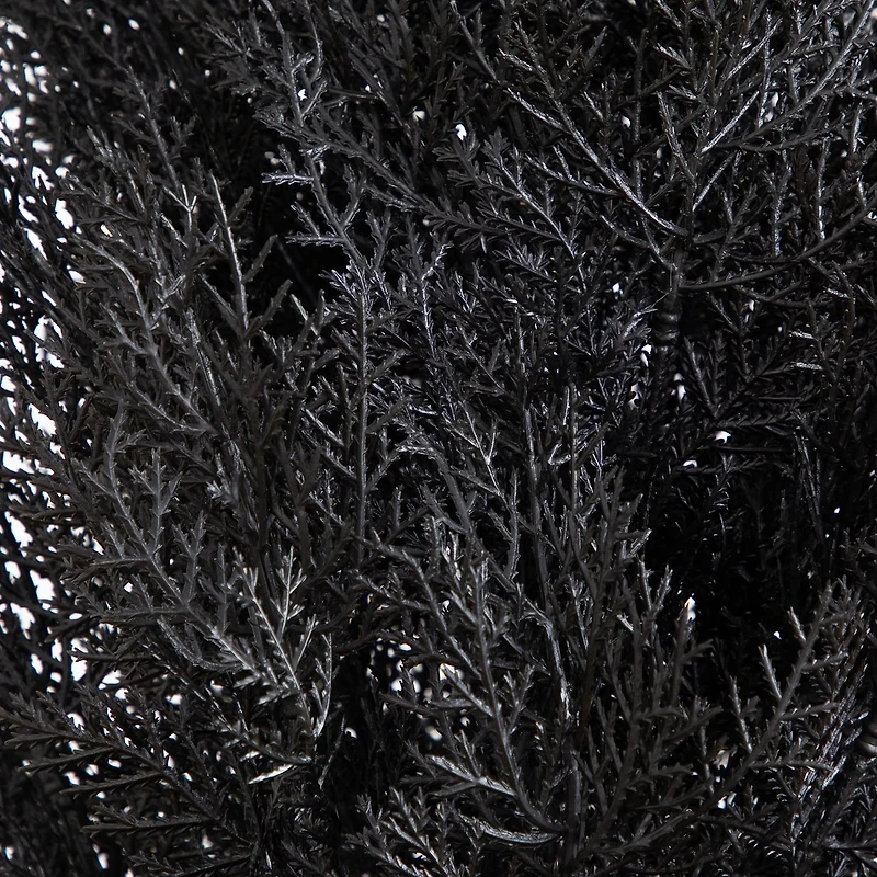 Nearly Natural 6ft Uv Black Cedar In/Out Indoor Outdoor Artificial Tree