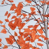 Nearly Natural 7ft Autumn Birch Fall Indoor Artificial Tree