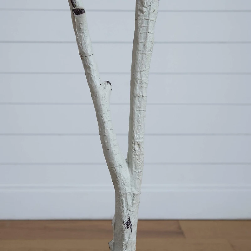 Nearly Natural 7ft Autumn Birch Fall Indoor Artificial Tree
