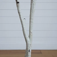 Nearly Natural 7ft Autumn Birch Fall Indoor Artificial Tree