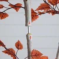 Nearly Natural 7ft Autumn Birch Fall Indoor Artificial Tree