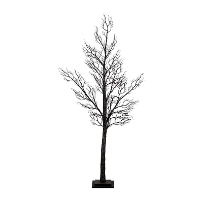 Nearly Natural 5ft Pre-Lit Halloween Twig Lighted Indoor Artificial Tree