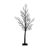 Nearly Natural 5ft Pre-Lit Halloween Twig Lighted Indoor Artificial Tree