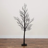 Nearly Natural 5ft Pre-Lit Halloween Twig Lighted Indoor Artificial Tree