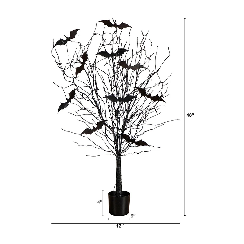Nearly Natural Lighted Indoor Artificial Tree