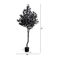 Nearly Natural Lighted Indoor Artificial Tree