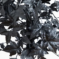 Nearly Natural 4ft Black Maple Indoor Artificial Tree