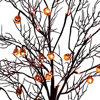 Nearly Natural 4ft Pre-Lit Halloween Lighted Indoor Artificial Tree