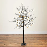 Nearly Natural 4ft Pre-Lit Halloween Lighted Indoor Artificial Tree