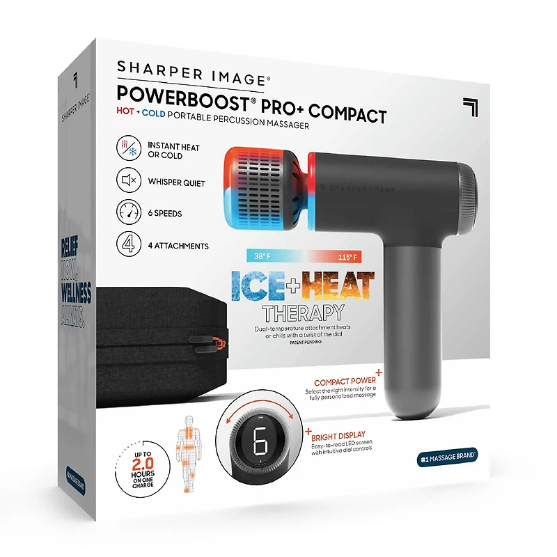 Sharper Image® Powerboost® Pro+ Hot and Cold Compact