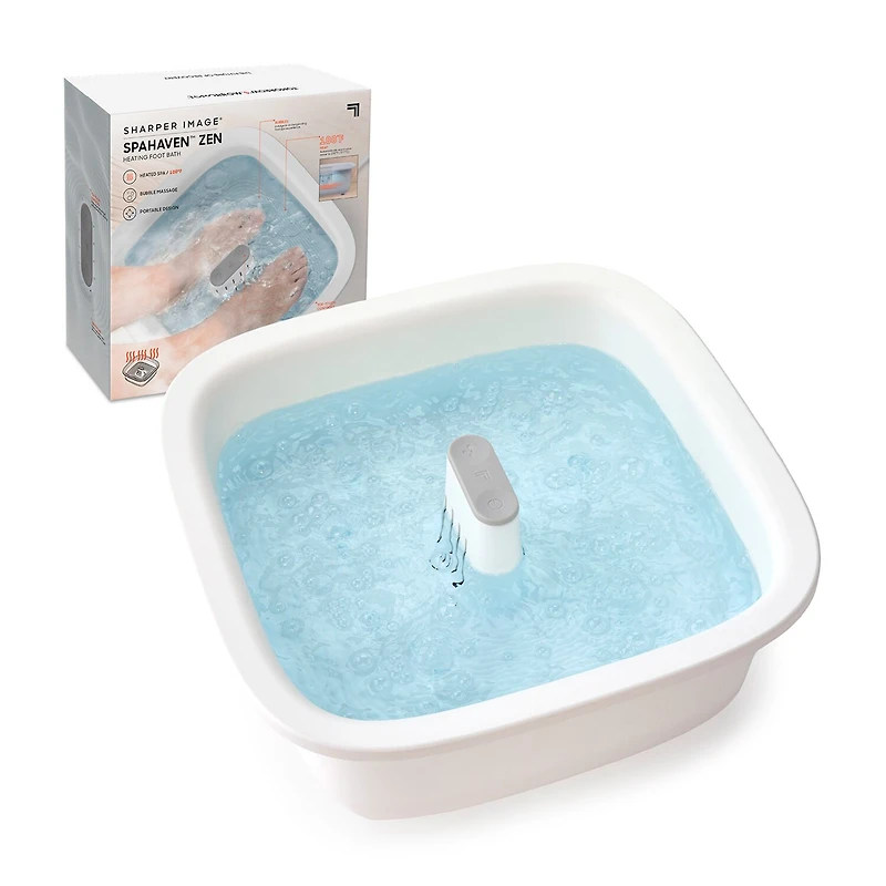 Sharper Image® SpaHaven™ Zen Heating Foot Bath