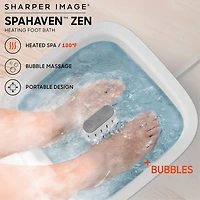 Sharper Image® SpaHaven™ Zen Heating Foot Bath