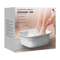 Sharper Image® SpaHaven™ Zen Heating Foot Bath