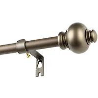 Rod Desyne Knob 5/8" Adjustable Curtain
