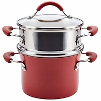 Rachael Ray Classic Brights 3-qt. Steamer Set with Lid