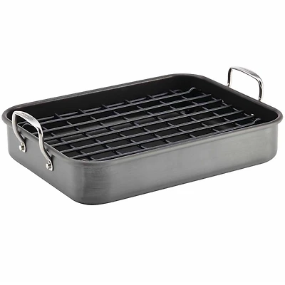 Rachael Ray Hard Anodized 2-pc. Roasting Pan