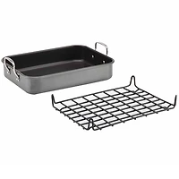 Rachael Ray Hard Anodized 2-pc. Roasting Pan