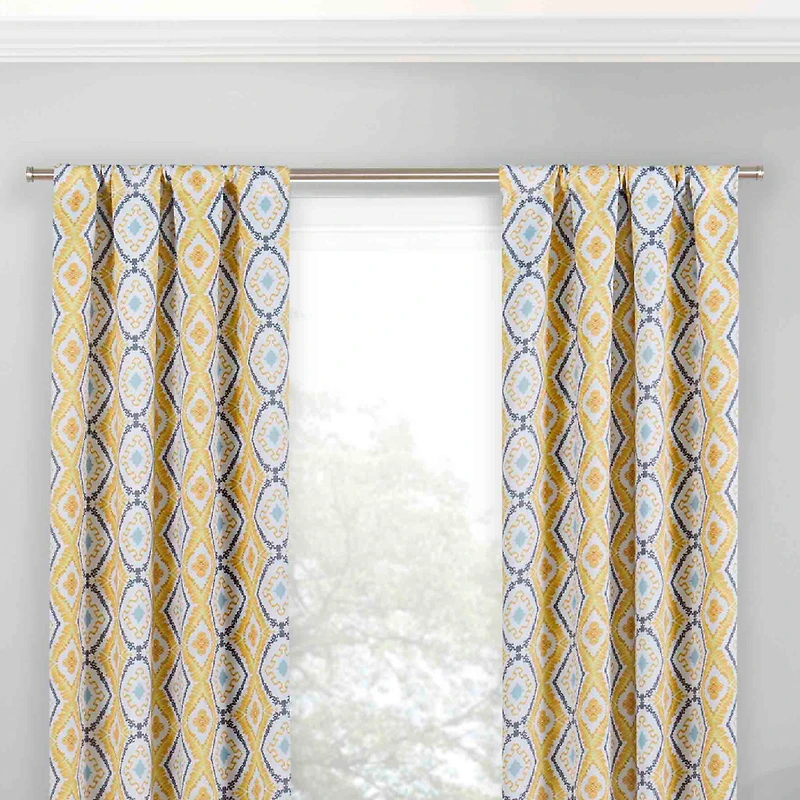 Eclipse Morrow Rod Pocket Energy Saving Blackout Single Curtain Panel
