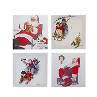 Northlight Classic Holiday Scene Canvas Art