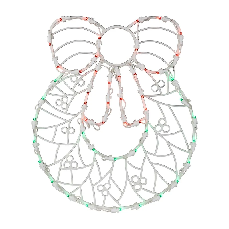 Northlight Led Wreath Christmas Window Decor