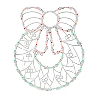 Northlight Led Wreath Christmas Window Decor