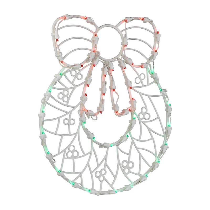 Northlight Led Wreath Christmas Window Decor