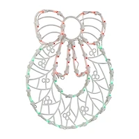Northlight Led Wreath Christmas Window Decor