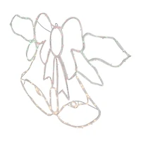 Northlight Prelit  Bell And Bow Christmas Window Decor