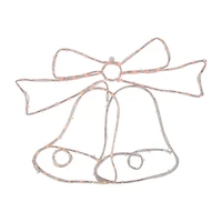Northlight 23in Led Bow Christmas Window Decor